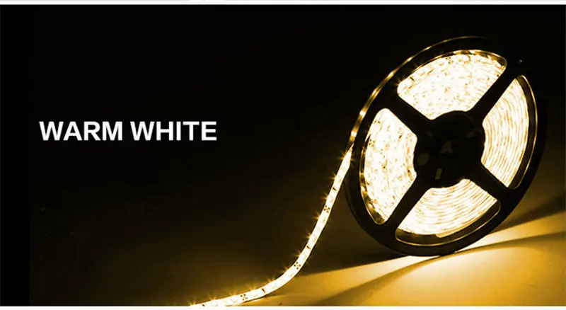 5 м/компл. Светодиодные ленты лампы 2835SMD DC12V 60 Светодиодный s/М гибкий светодиодный светильник лента фон смещения светильник ing одежды/белый/RGB/красный/синий - Испускаемый цвет: warmwhite