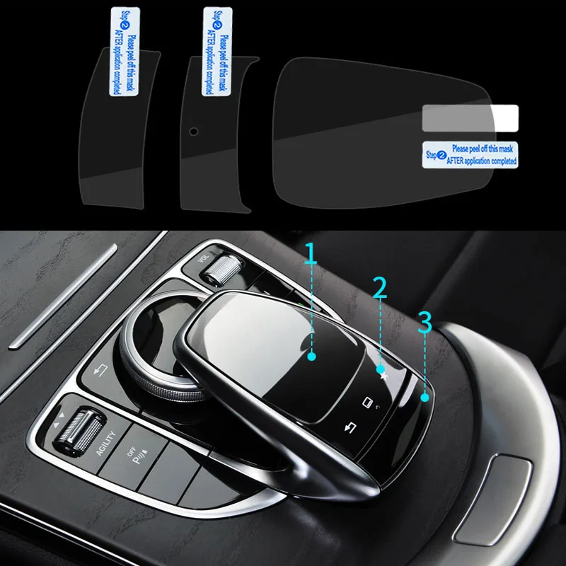 Good quality Control the mouse touch protective film car sticker For Mercedes-Benz AMG new C-class S-class GLC GLE | Автомобили и