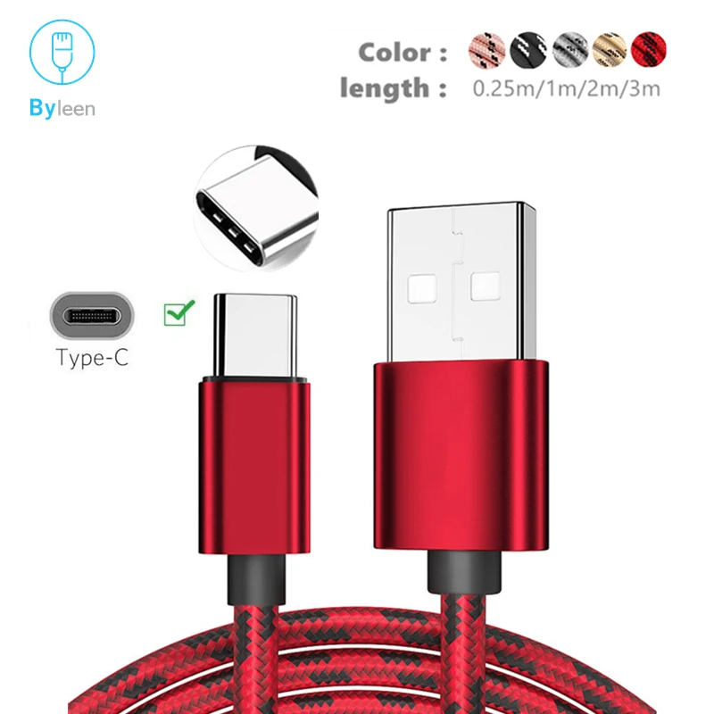 3/2/1/0. 2 метра USB 3 1 Type C кабель 2.4A быстрое зарядное устройство Шнур для Xiaomi Mi 8 9 se mi 6x