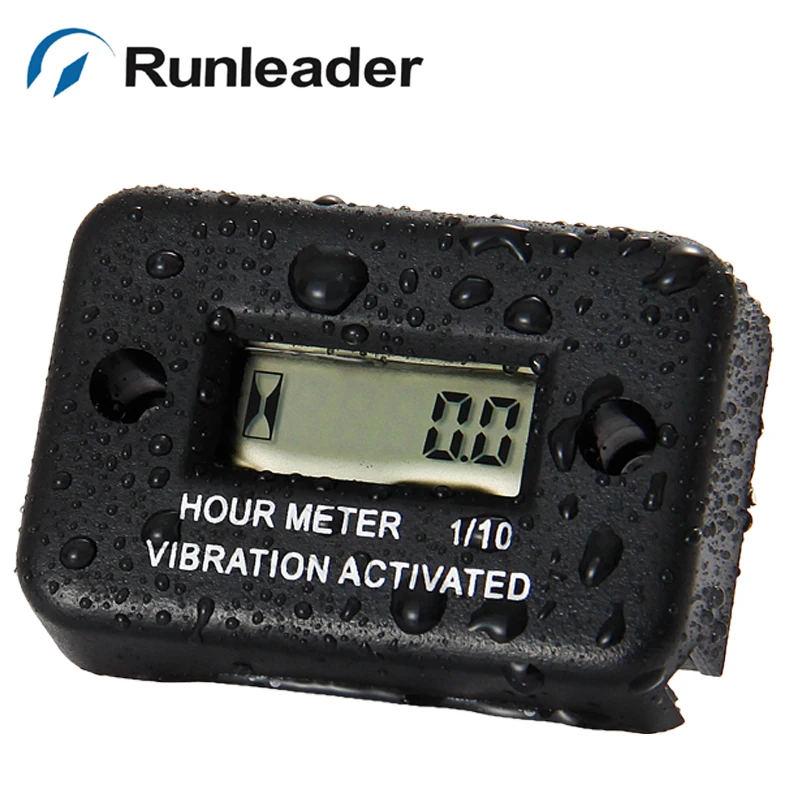 Runleader цифровой водонепроницаемый ЖК мотоцикл беспроводной виброактивированный