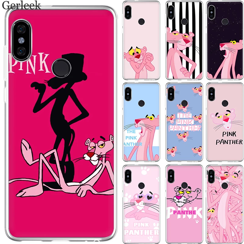 Чехол для телефона Gerleek Pink Panther Xiaomi Mi Mix 3S 2S 9 9se F1 A2 A1 5X 6X 8 8se 6 5S Lite|Чехлы-накладки| |