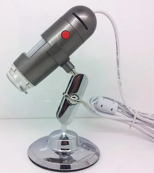 Цифровой микроскоп с 8 светодиодами 1000X USB эндоскоп увеличительное стекло
