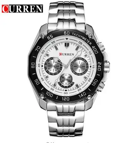 Curren Мужские часы quartzwatch Relogio masculino военные наручные часы модные повседневные Водонепроницаемость армии sports8077