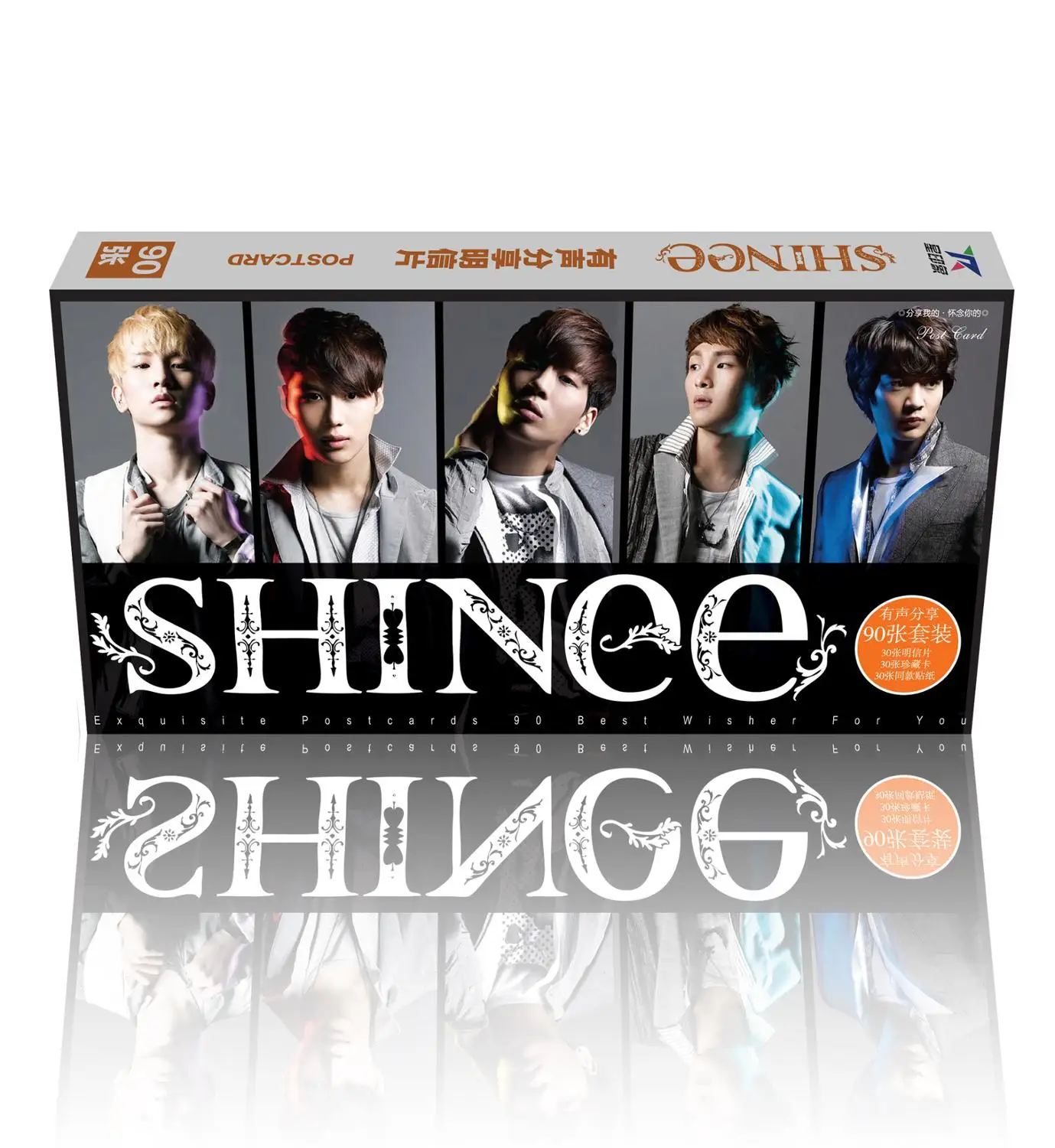 Новинка 2019 kpop Корейская звезда SHINEE 90 шт фото + наклейка k pop открытка альбомы