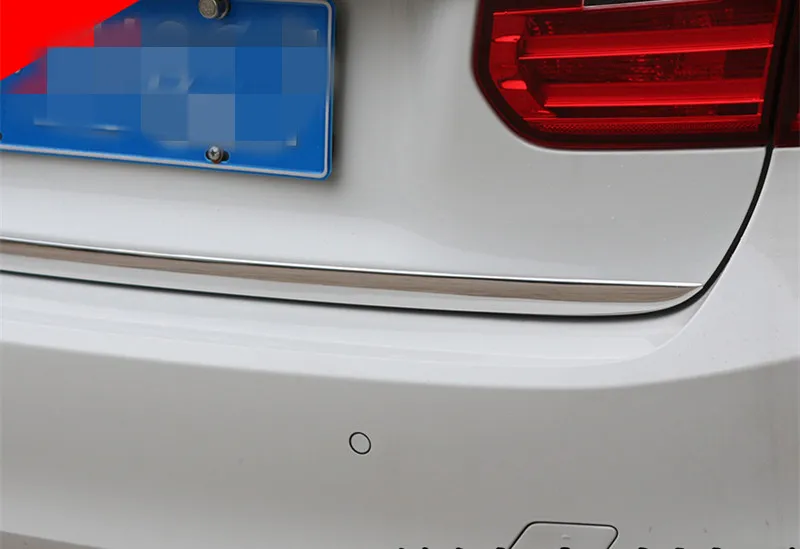Для BMW 3 серии 316i 318i 320i 330i F30 защитная накладка на багажник задний бампер Защитная