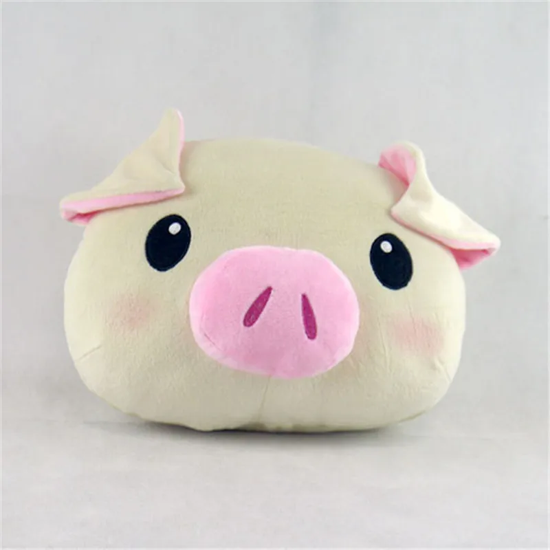 pig Монстр Охотник Плюшевая Игрушка Аниме поросенок AIROU кошка короткая плюшевая кукла 35 см Косплей набивная подушка для подарка - Цвет: pig