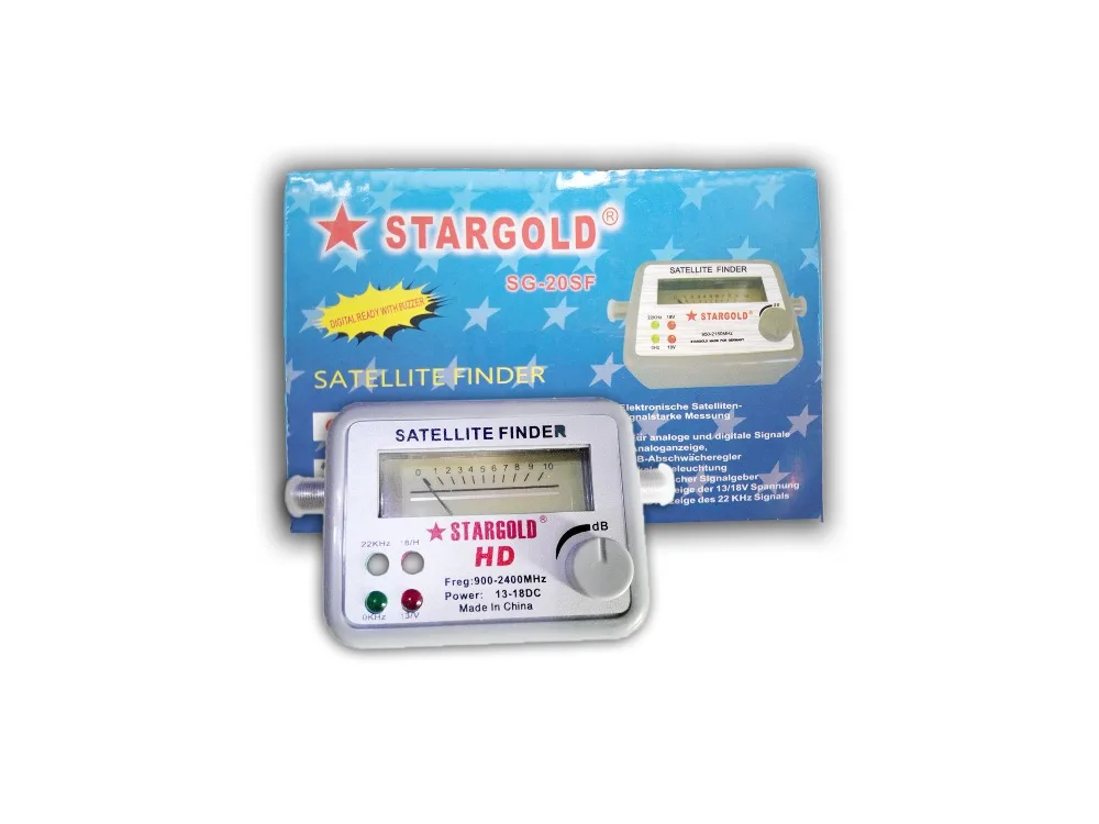 Цифровой спутниковый искатель STARGOLD сигнальный спутник Finder Meter LNB блюдо DirecTV сеть спутниковая тарелка