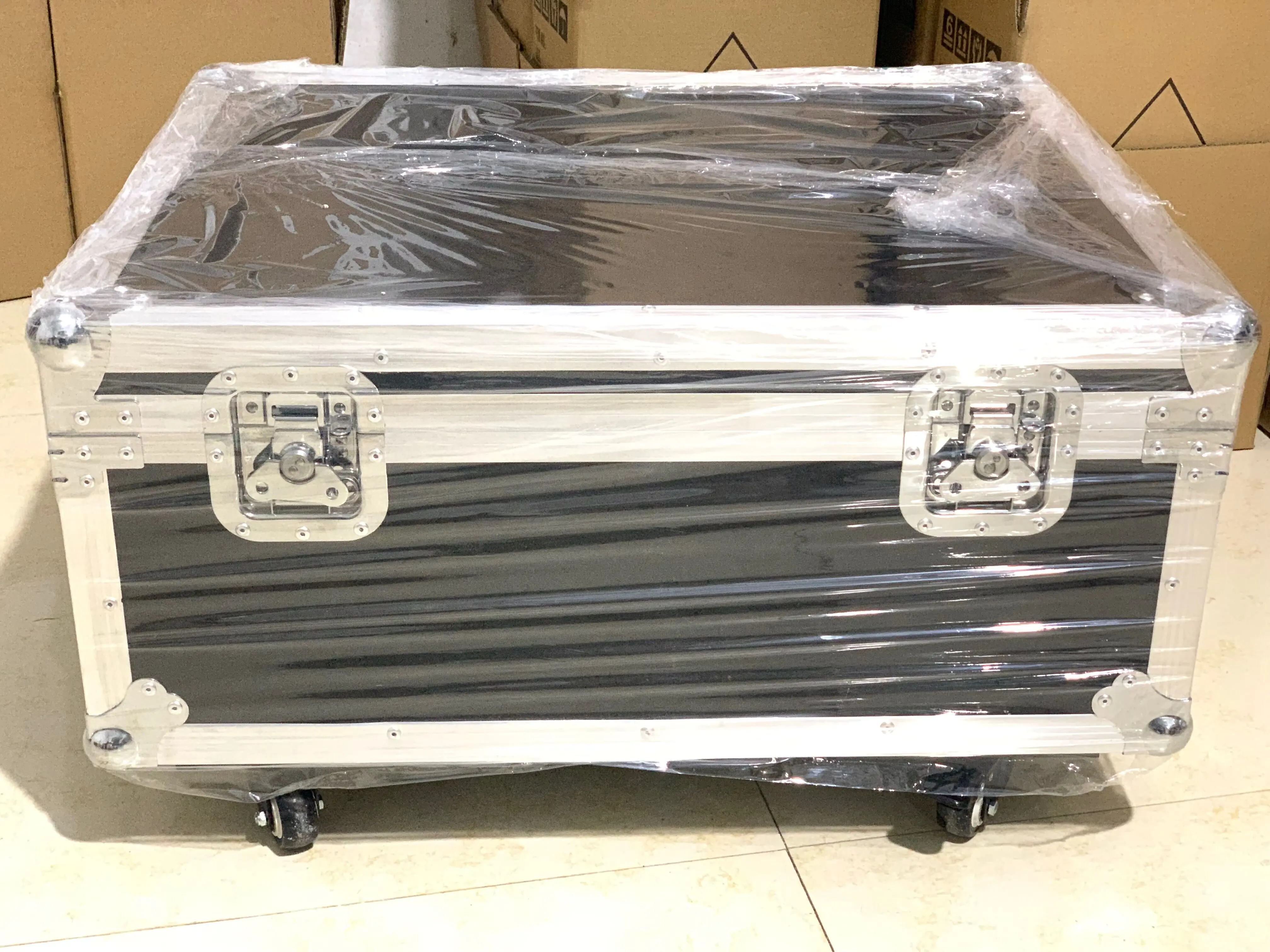 12 шт. 54x3 Вт led par light с flightcase wash dj LED RGBW UV Wash Disco Light DMX контроллер эффект 54x4 RGB 3в1|Эффект