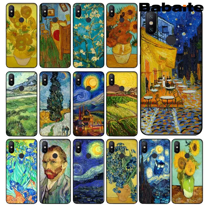 Чехол для телефона Babaite с изображением цветов растений Винсента Ван Гога