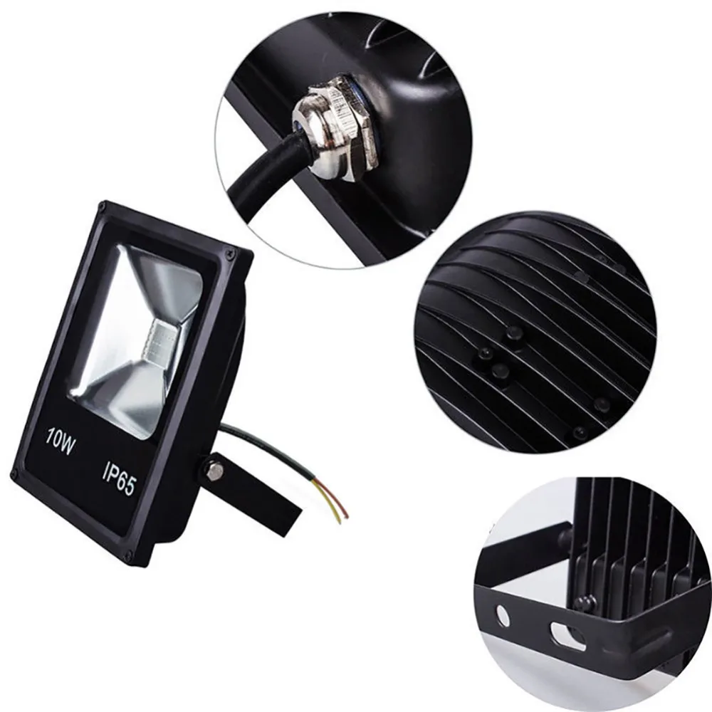 RGB LED 10/20/30/50/100 Вт прожектор Водонепроницаемый IP65 16 цветовых тонов Fexible