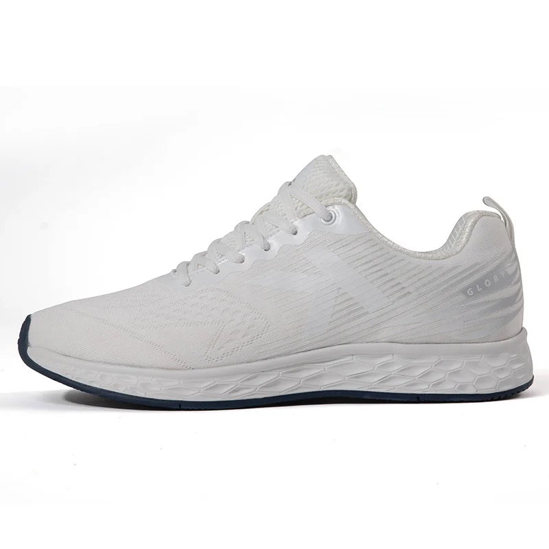 KELME/Мужская амортизирующая обувь для бега; повседневная обувь; обувь для фитнеса; дышащая Спортивная обувь; 6681103 - Цвет: White