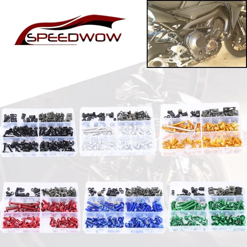 Комплекты болтов с полным обтекателем M5 M6 винты для BMW SUZUKI YAMAHA KTM KAWASAKI Honda Aprilia