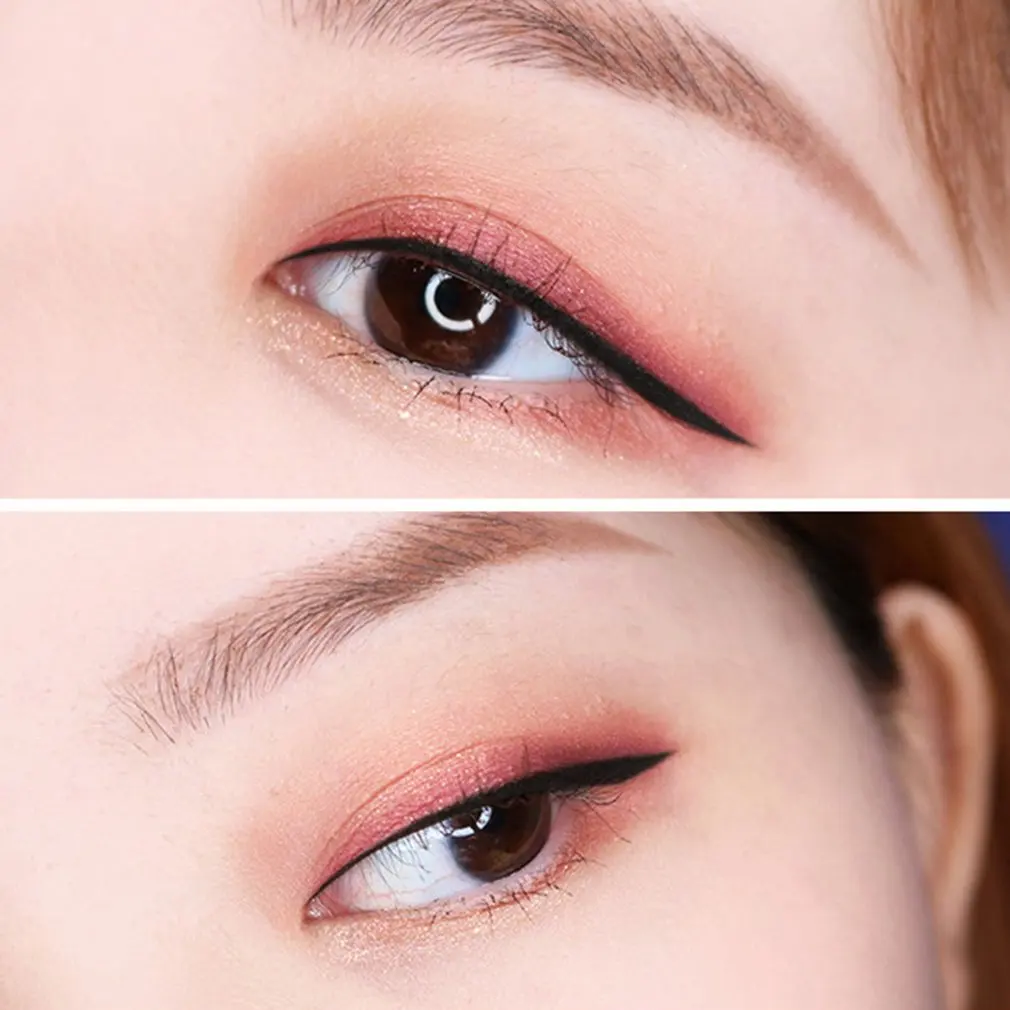 Черная фоторучка долговечная быстросохнущая косметический инструмент с защитой