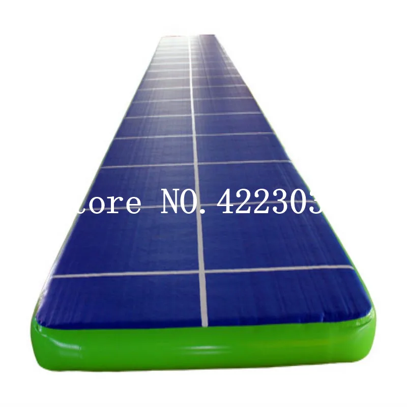 Купить Бесплатная доставка, 10*1*0,2 м, надувная воздушная дорожка, надувной коврик для тренажерного зала, надувная воздушная дорожка, коврики для тре...