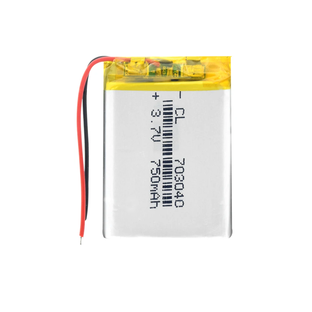 Аккумуляторная батарея 3 7 в 750 мАч 703040 для бритвы PSP MP3 MP4 игрушка GPS Radio Li Po литий