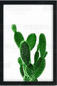 Картина на холсте в скандинавском стиле кактус горячая любовь дух жизнь