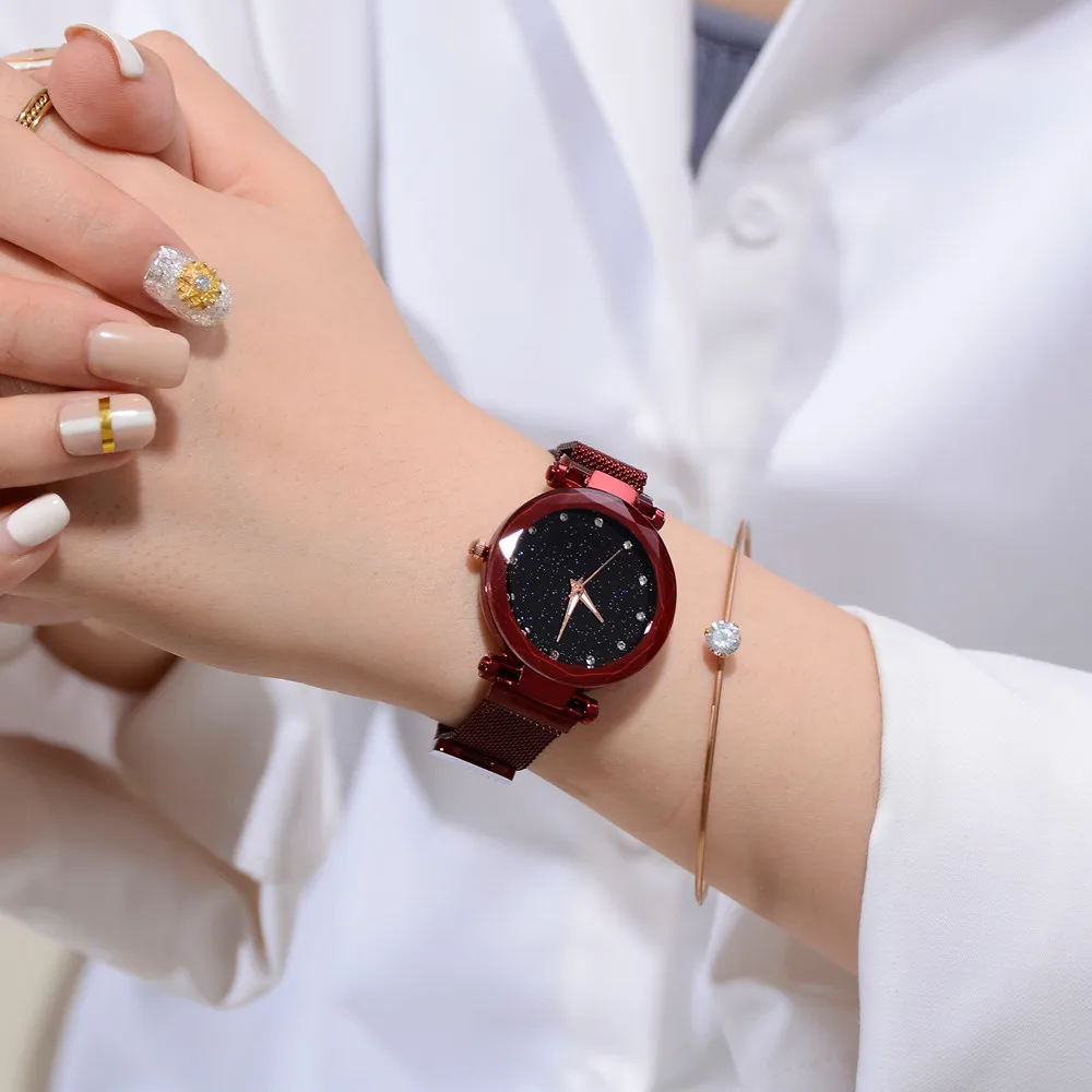 

New women's watch casual fashion ladies watch dress ladies clock crystal fashion quartz watch Saati orologi donna relojes #W