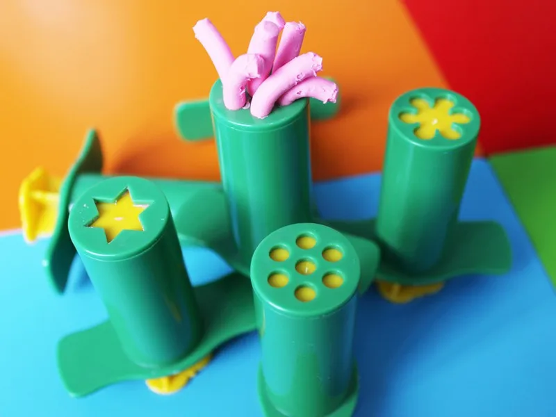 6 костюмов цветок/Лапша шприцы Playdough легкий Пластилин инструмент формы