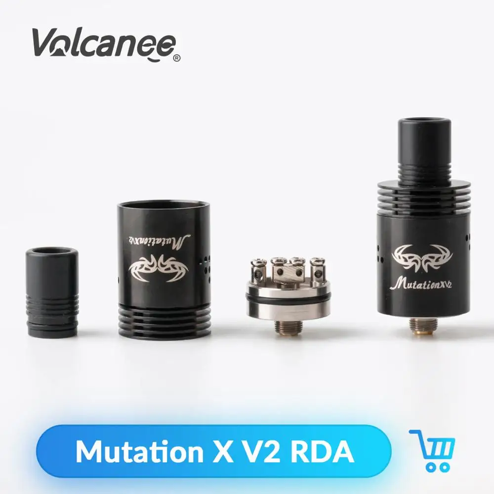 Volcanee Mutation X V2 модифицируемая дрипка испаритель без емкости для жидкости
