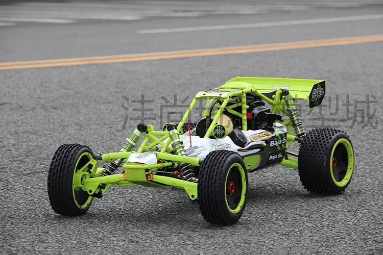 Газовый двигатель 1:5 SY Baja куб. См 2T мощный из нейлона с пультом дистанционного