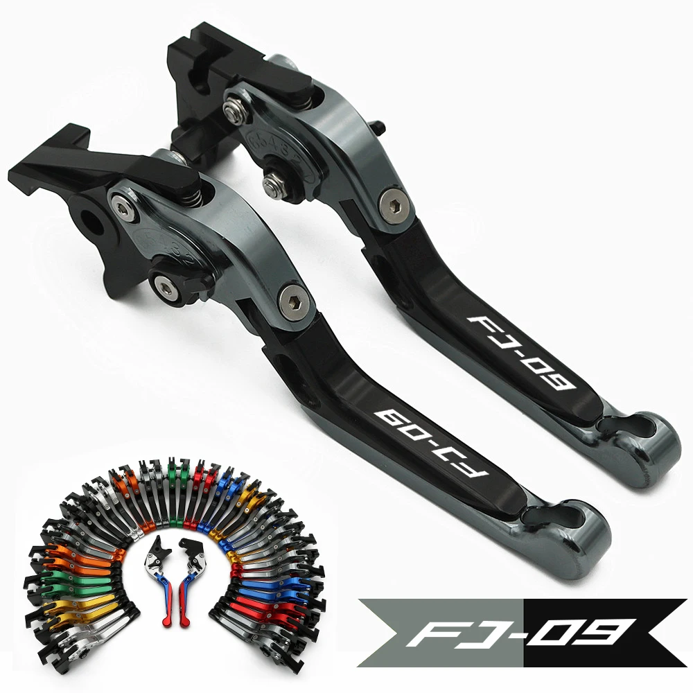 С логотипом (FJ-09) для YAMAHA FJ09 FJ-09 Tracer 2015 2016 ЧПУ Регулируемая мотоциклов сцепные
