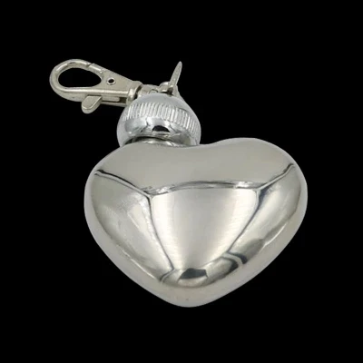 Creative Mini 1 oz 304 Stainless steel wine pot with Liquor Bottle free delivery JJ Mirror heart shape | Дом и сад
