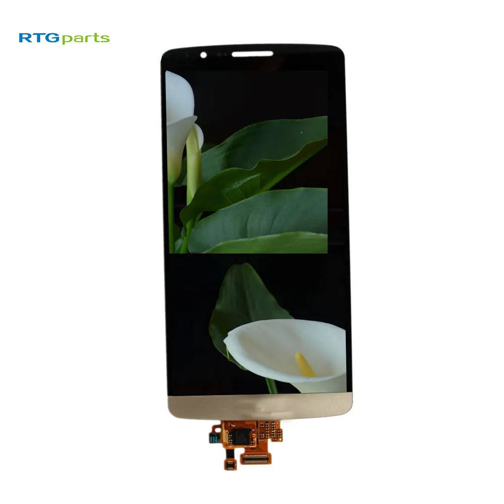 RTGparts LCD кодирующий преобразователь сенсорного экрана в сборе для LG G3 D852 VS985|Экраны
