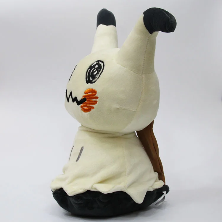 Mimikyu косплей Пикачу плюшевая игрушка чучела кукла аниме мультфильм Хэллоуин носить дьявольский плащ фея Дети отличная коллекция подарок