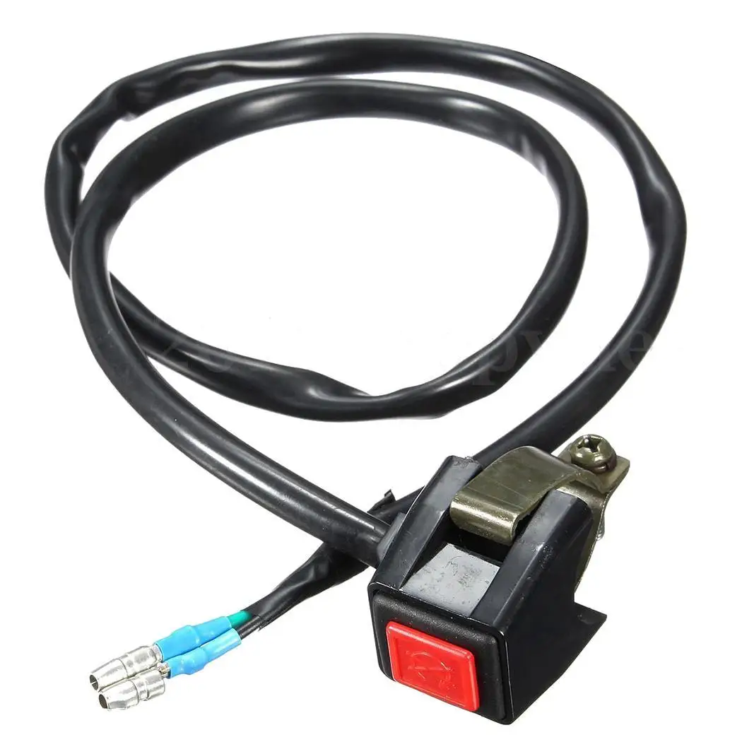 7/8 ''руль мотоцикла старт рога Kill положительный электрод прочная кнопка