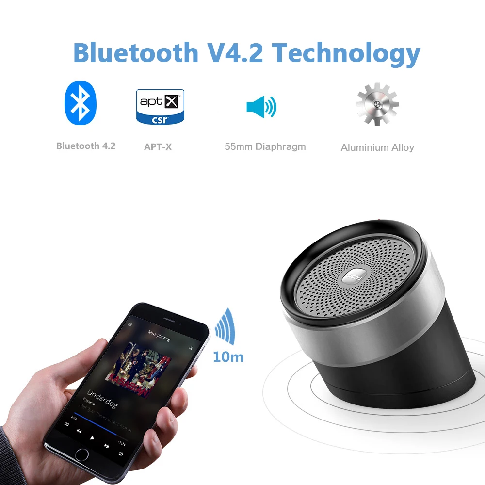 2018 QCY QQ1000 Bluetooth колонки портативные беспроводные громкоговорители V4.2 стерео