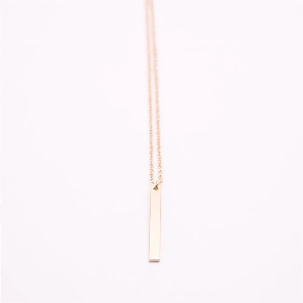 Контрастная гладкая Длинная подвеска в современном стиле рок металлическое