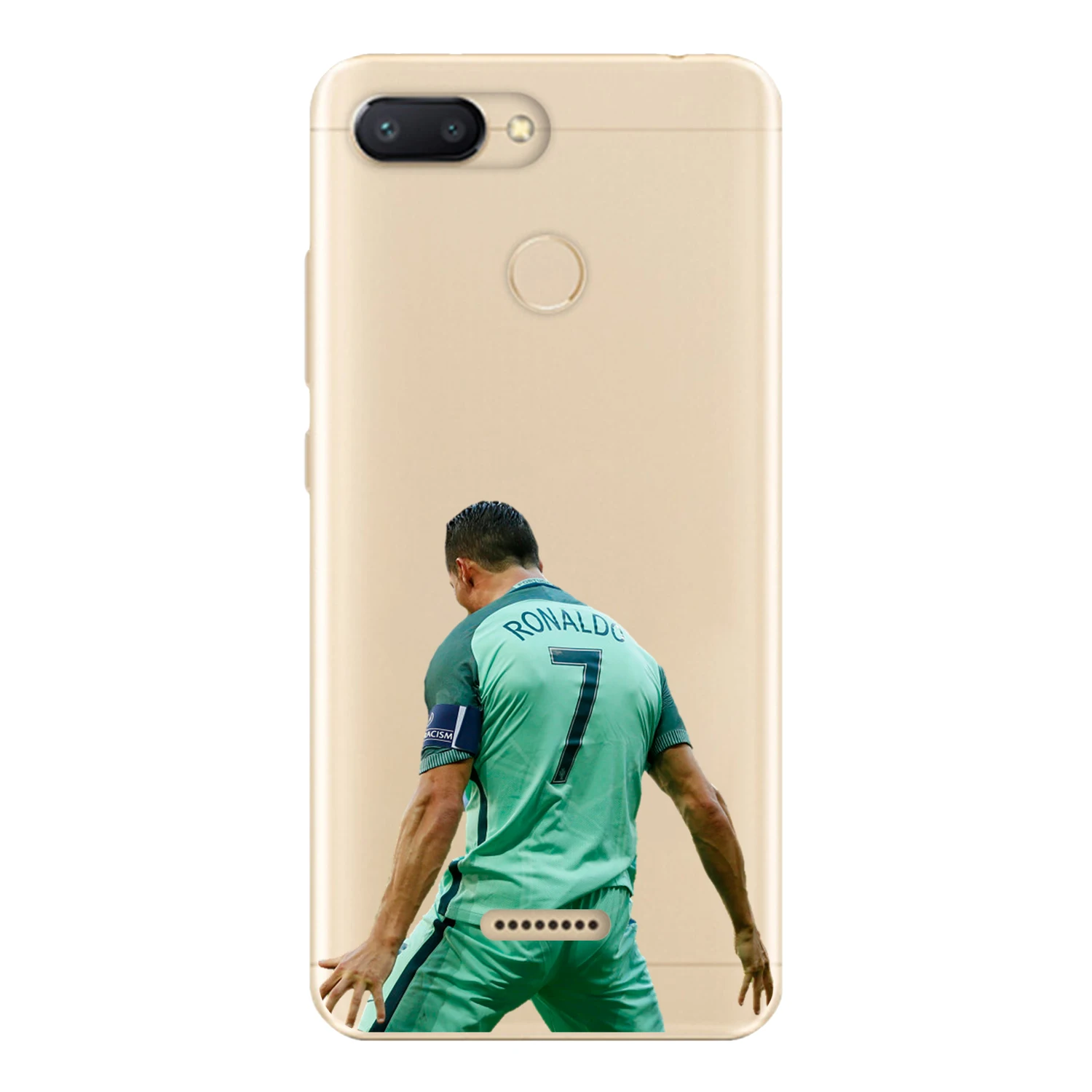 For Xiaomi Redmi 6 Case Cover 5.45&quot Soft TPU Silicone Popular Cool Kobe James Jordan Messi Ronaldo Star 23 24 Painted Phone |