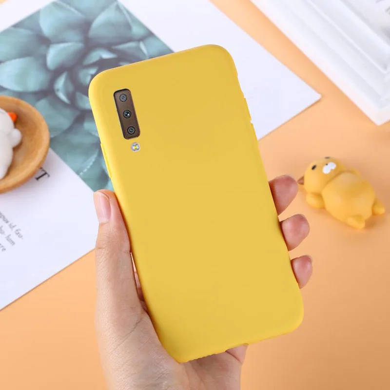 A72018 чехол для Samsung Galaxy A7 2018 A750F SM-A750F милый мультяшный кролик клубника любовь