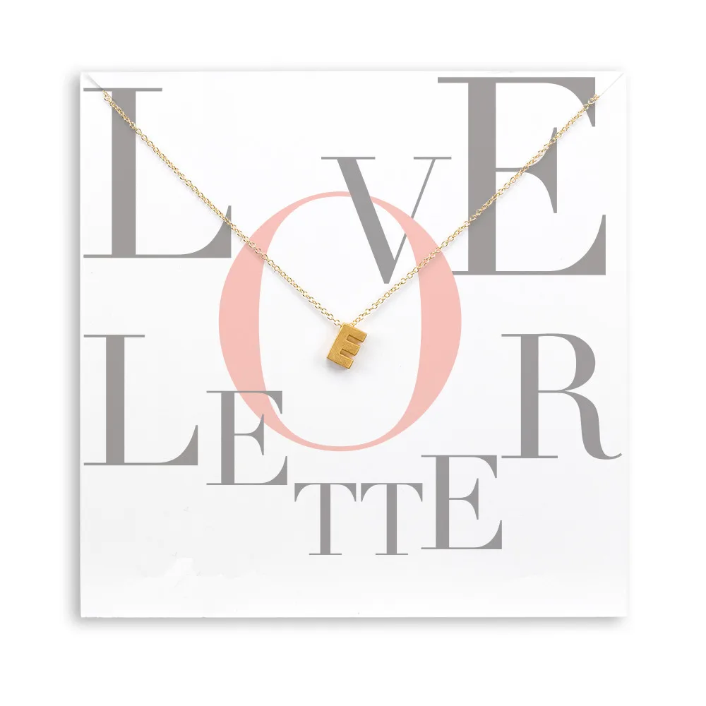 Модные ювелирные изделия Алфавит Любовь Буква A ожерелье | Украшения и аксессуары