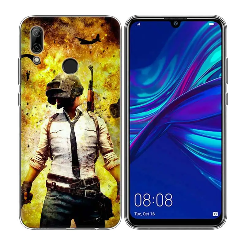 Силиконовый чехол для телефона PUBG игры Мода для huawei P30 Lite P Smart Honor 7A 8 8A 8C 8X 10i Y5 Y6 Y7 Y9 Pro - Цвет: Style 03