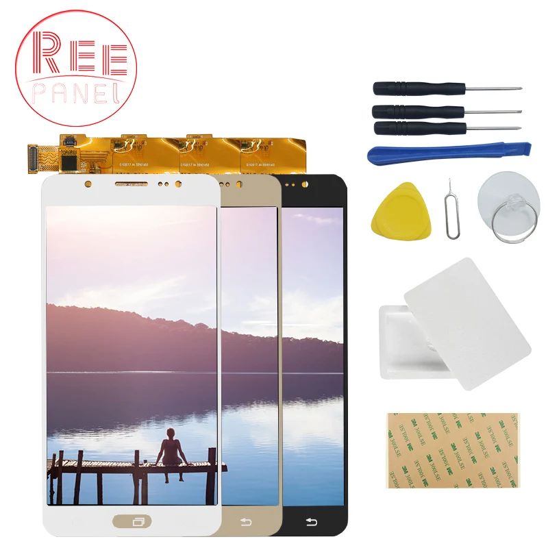 РЗЭ Панель ЖК-дисплей для samsung J7 2016 J710 SM-J710F J710M J710H Дисплей Сенсорный экран