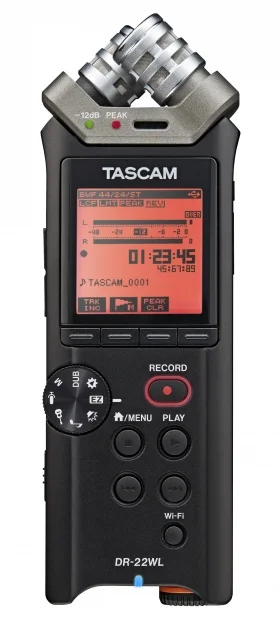 Беспроводной ручной диктофон Tascam новейший портативный с поддержкой Wi-Fi