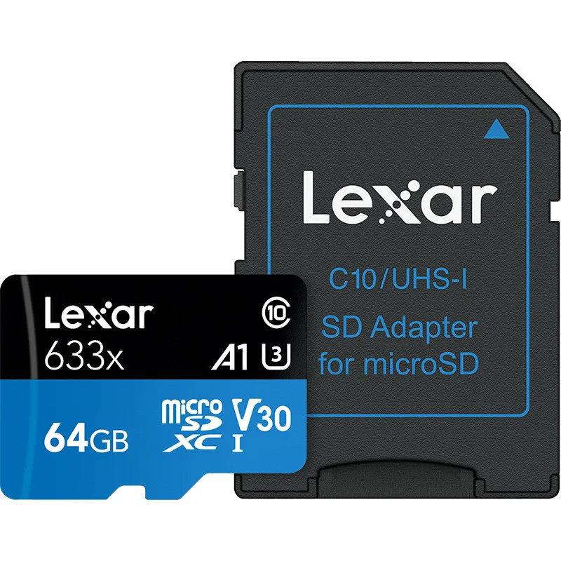 Акция! 16 ГБ 32 карта памяти Lexar Micro SD SDHC высокоскоростная 64 128 SDXC TF Class10 633X 95 м/с|Карты