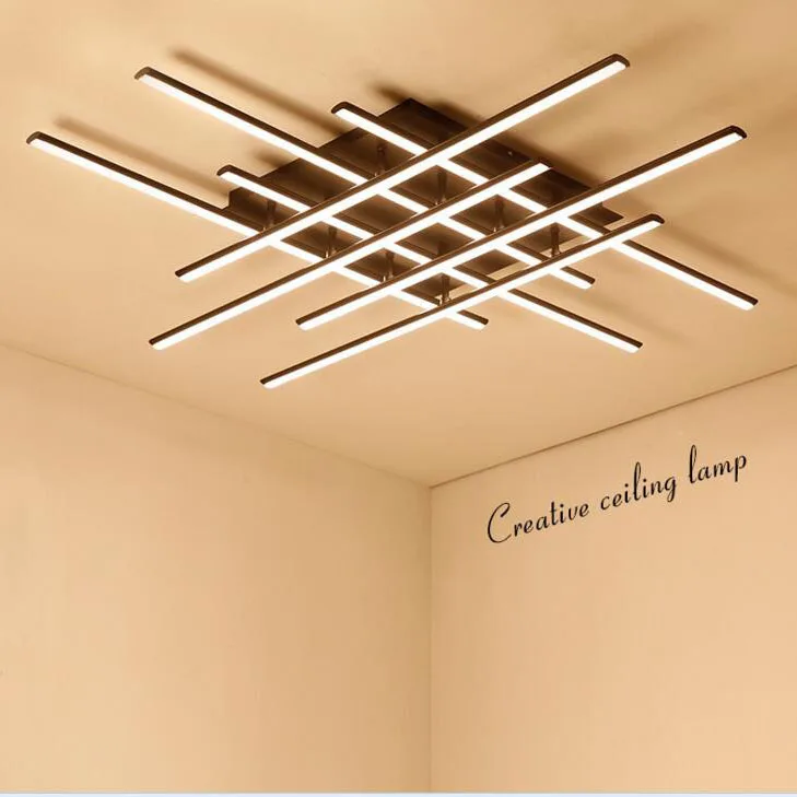 

Modern Ceiling Light Acrylic Iron Creative Lamp Lighting Fixture Living Room Dining Room Office Simple LED Lamp Luxury