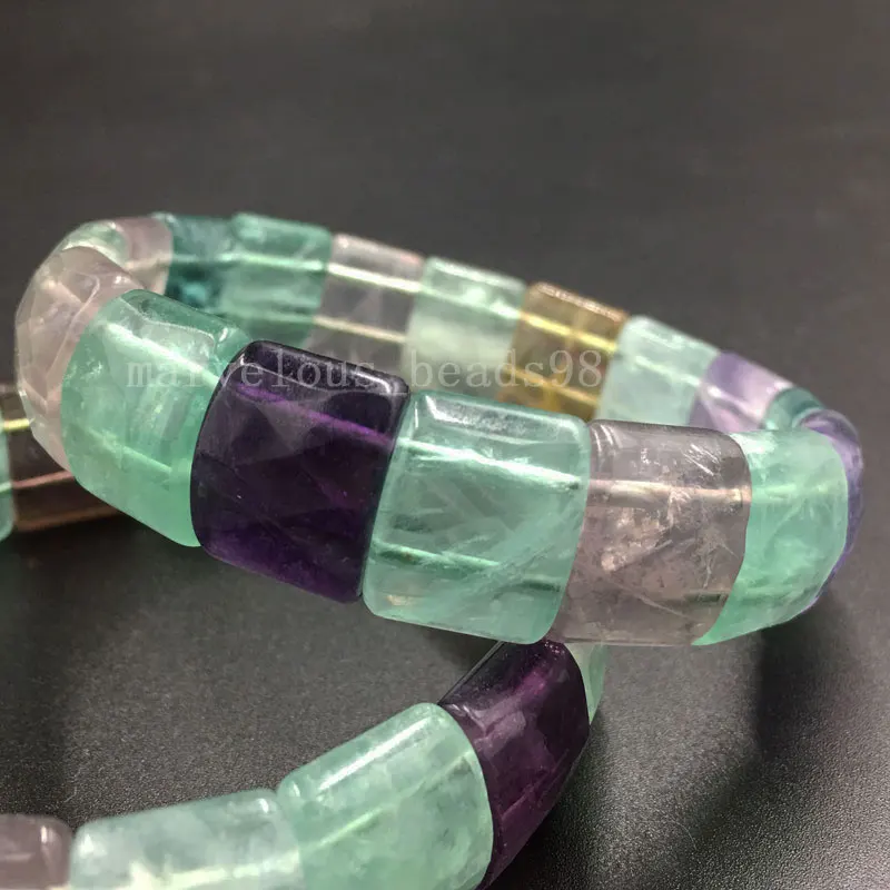 В виде граненых стеклянных Mookaite Тигрового Глаза флюорит Синий Песок Lapis Lazuli