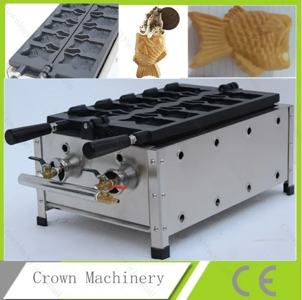 LPG Gas Commercial Use Non-stick Ice Cream Fish Taiyaki Machine | Бытовая техника
