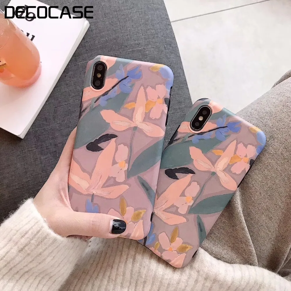 DECOCASE Роскошный розовый цветок набор для рисования Мягкие силиконовые женские