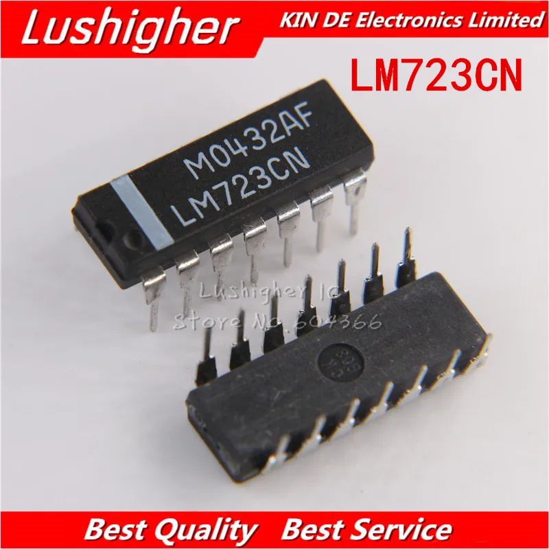 10 шт. UC723L = LM723CN MC1723CP DIP14 LM723 DIP новый оригинальный | Электронные компоненты и
