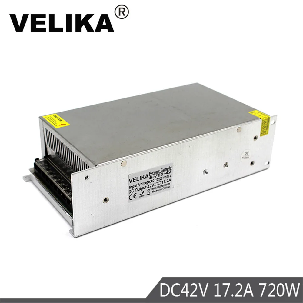 Одиночный выход импульсный источник питания 720W DC42V 17.2A Трансформатор 110V 220V AC к DC
