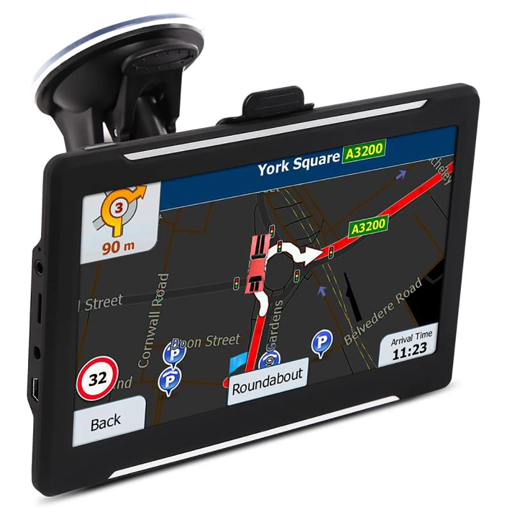 7 дюймовый Портативный gps навигационная голосовая навигация внешний