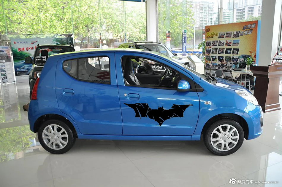 Виниловая наклейка для автомобилей 20 5 см х 60 Бэтмен эволюция летучих мышей боков