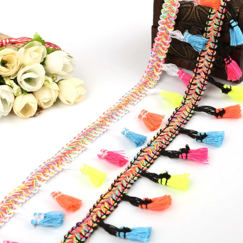 Новое поступление 2 ярда для рукоделия Свадебный корсаж кружевная бахрома