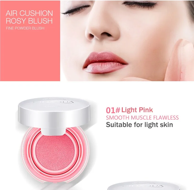 BIOAQUA Air Cushion BB cream Blush makeup CC Cream Concealer Moisturizing Brighten Skin Care Light Long Lasting Foundation
