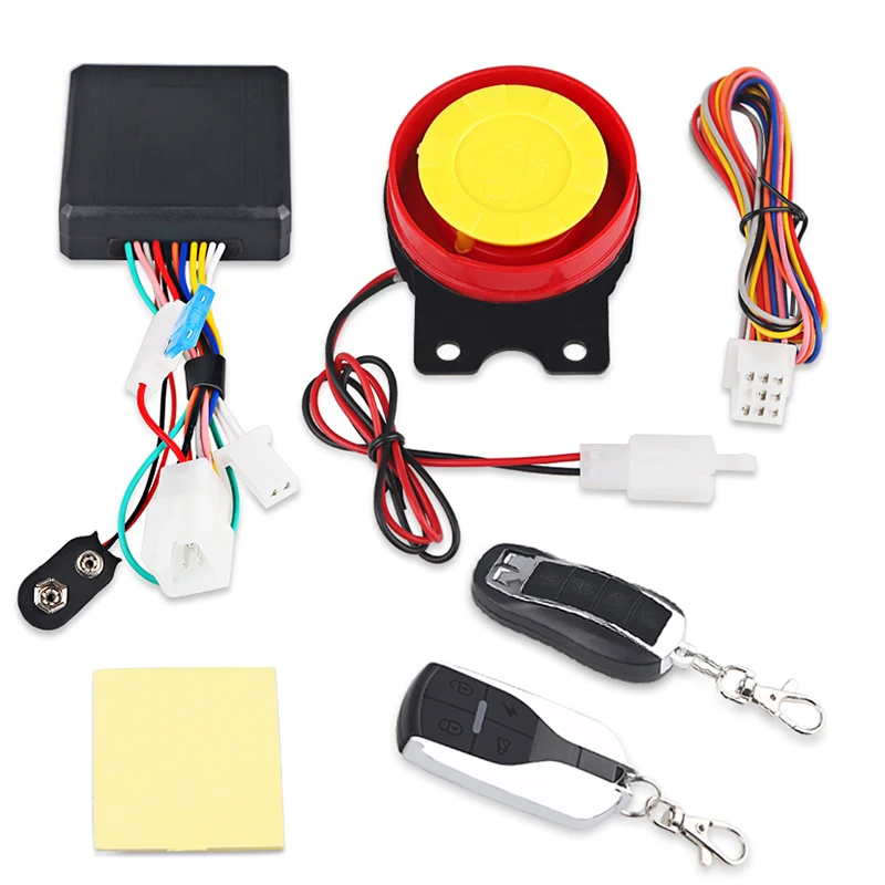 12V мотоциклов сигнализации мотоцикла Противоугонный Рог скутер охранной сигнализации Системы дистанционного Управление запуска двигателя Автозапуск анти-линии разреза