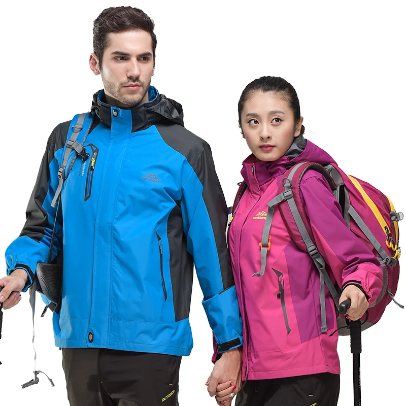 Мужская и Женская ветровка с капюшоном ветрозащитная водонепроницаемая куртка